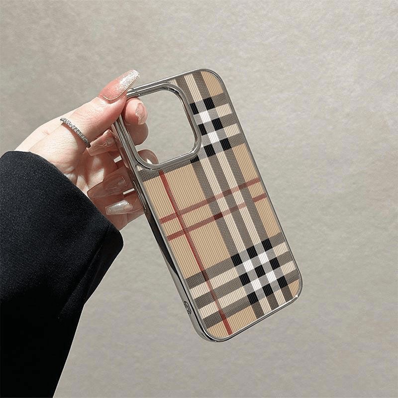 Luxury fashion plaid Phone Cas - Phone Cases Dior reseña y precio