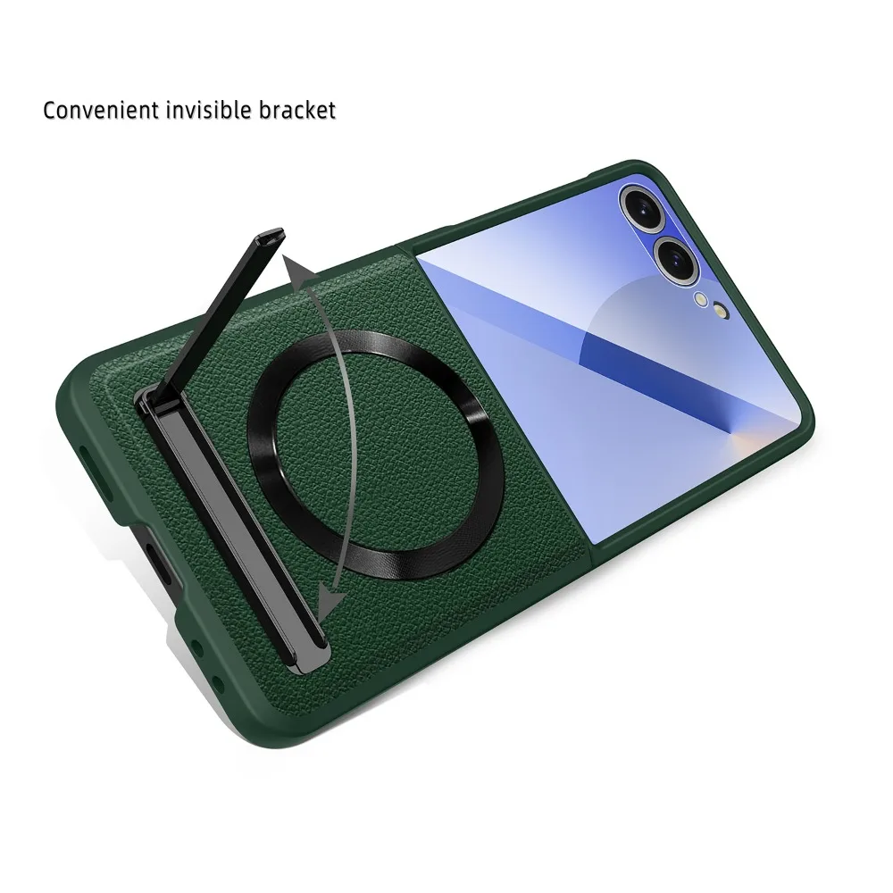 Magnetic Wireless Charging Kic - Flip Leather Case reseña y precio
