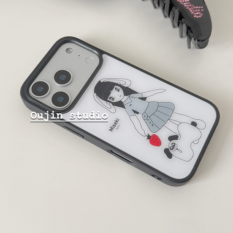 Korean Ins Cute Girl Strawberr - Phone Cases For Girls reseña y precio