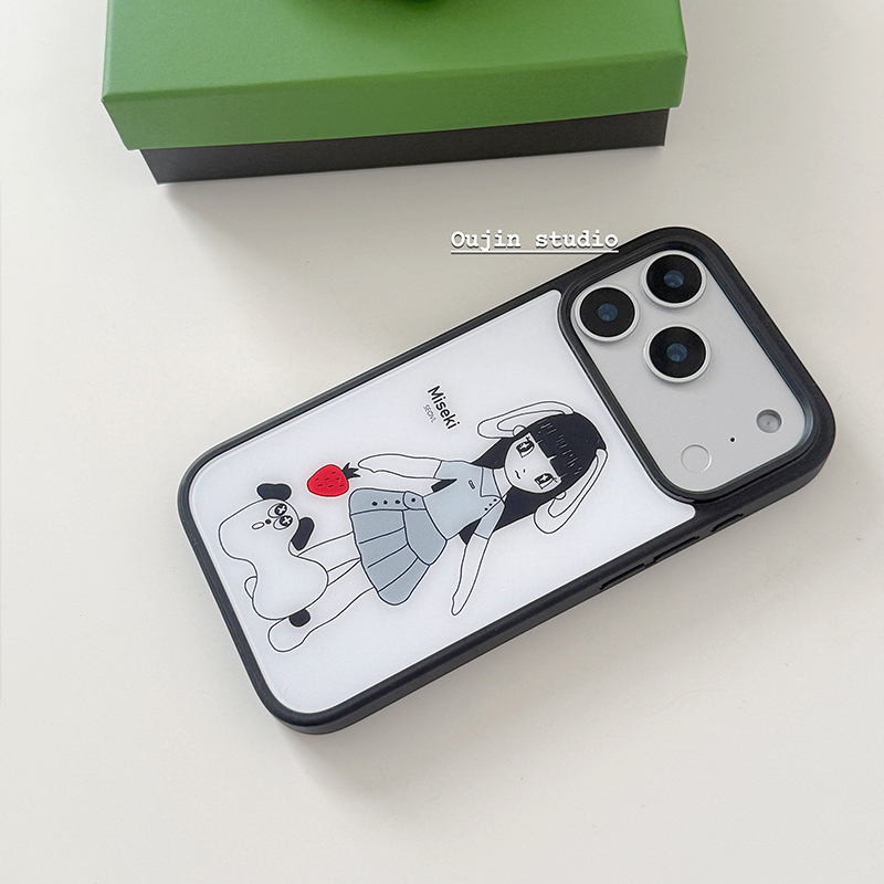 Korean Ins Cute Girl Strawberr - Phone Cases For Girls reseña y precio