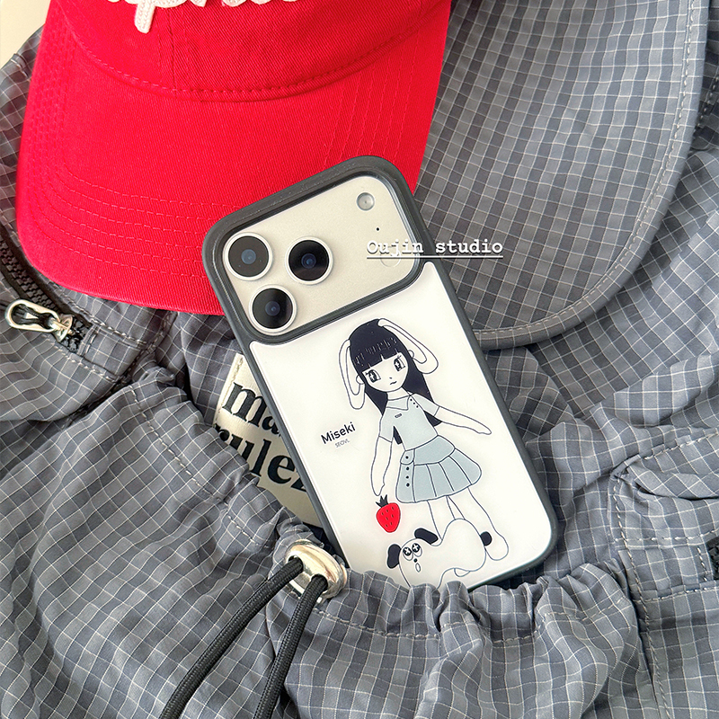 Korean Ins Cute Girl Strawberr - Phone Cases For Girls reseña y precio