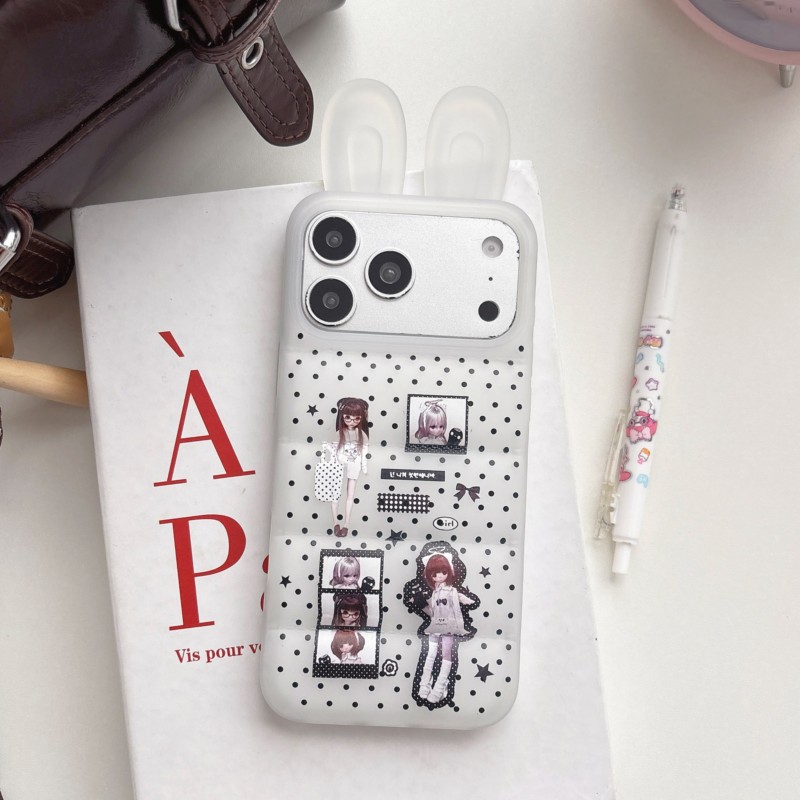 Japanese Y2K Cute Bunny Ear Ph - Phone Cases For Girls reseña y precio